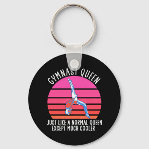 Gymnast Queen Key Ring