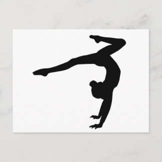 Gymnast Stag Handstand Gifts Postcard