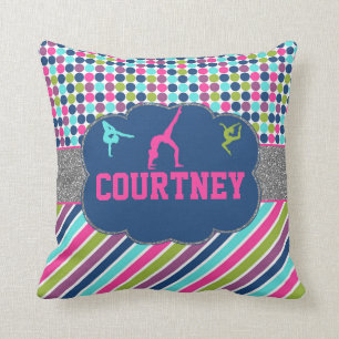 Gymnastic Dance Name Personalised Cushion