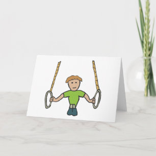 Gymnastic Rings Card