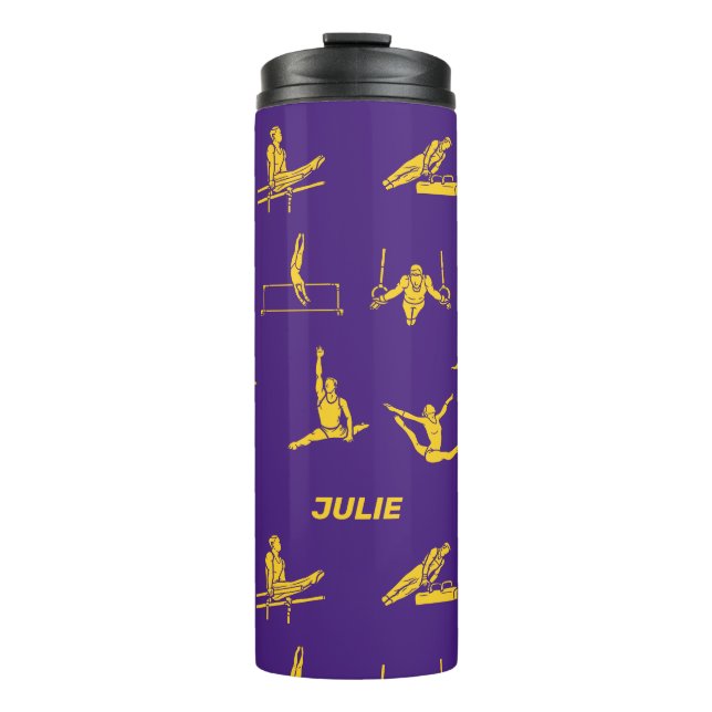 Gymnastic Thermal Tumbler (Front)
