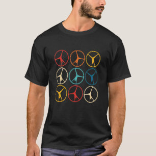 Gymnastic Wheel Gymnastics Athlete Gymnast Cheerl T-Shirt