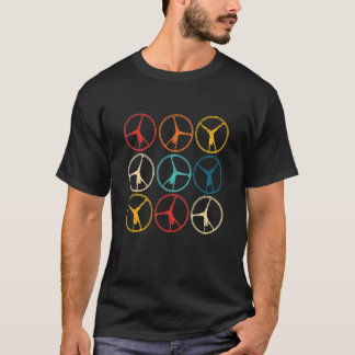 Gymnastic Wheel Gymnastics Athlete  Gymnast Cheerl T-Shirt