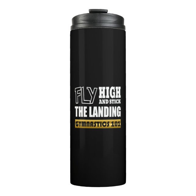 Gymnastics 101 Fly High - Bar Gymnast Thermal Tumbler (Front)