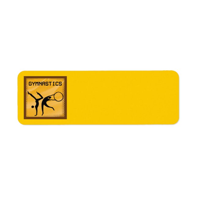 GYMNASTICS 1 Address Labels (Front)