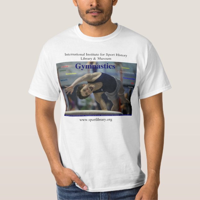 GYMNASTICS #1, Julius Neuber Vaulting T-Shirt (Front)
