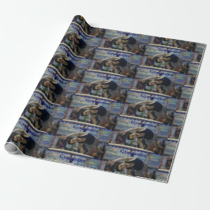 GYMNASTICS #1, Julius Neuber, Wrapping Paper