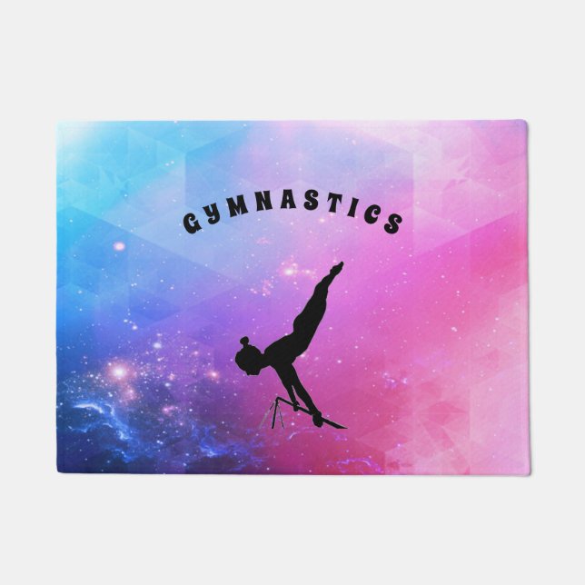 Gymnastics Abstract Doormat (Front)