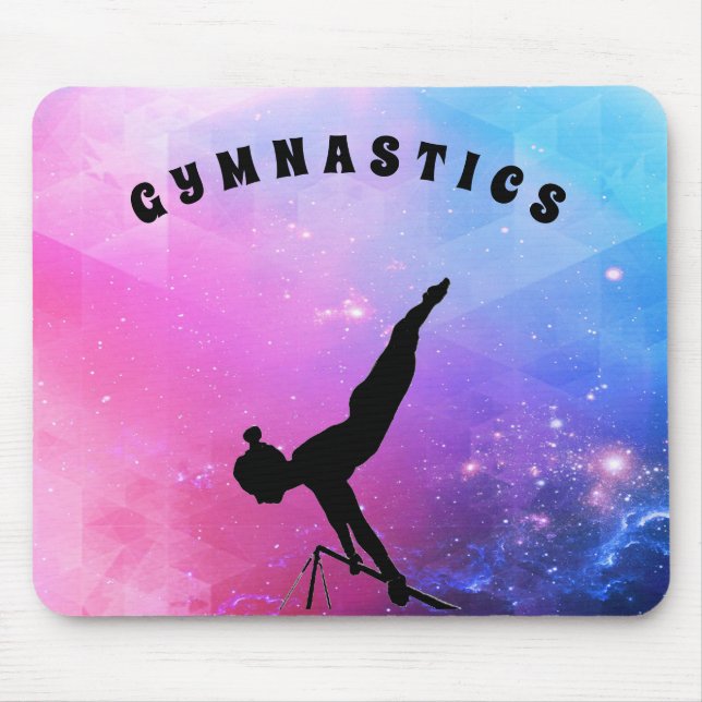 Gymnastics Abstract Mouse Mat (Front)
