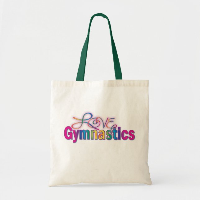 Gymnastics Apparel Tote Bag (Front)