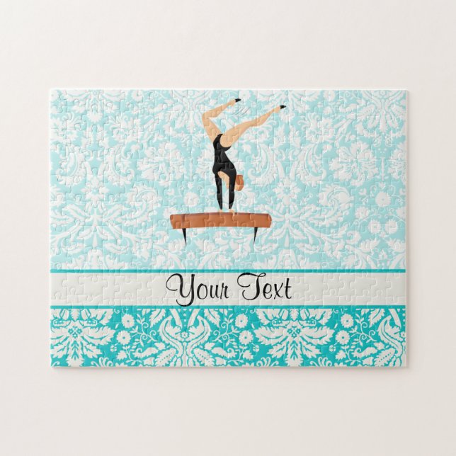 Gymnastics Balance Beam Jigsaw Puzzle (Horizontal)