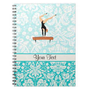 Gymnastics Balance Beam Notebook