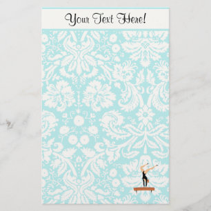 Gymnastics Balance Beam Stationery