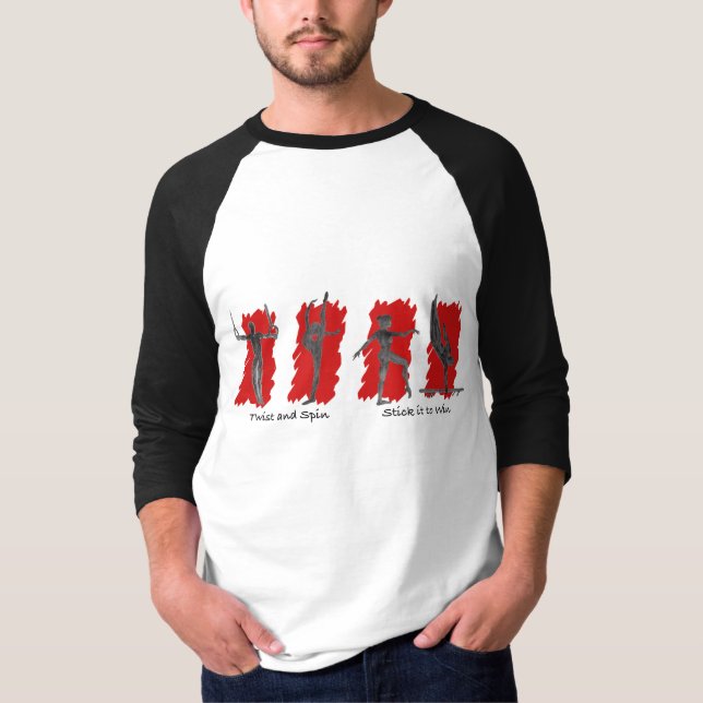 Gymnastics Baseball Shirt (Front)