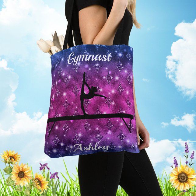 Gymnastics Beam Glam     Tote Bag (Creator Uploaded)