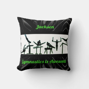 Gymnastics Boys - Gymnastics is Awesome Cushion