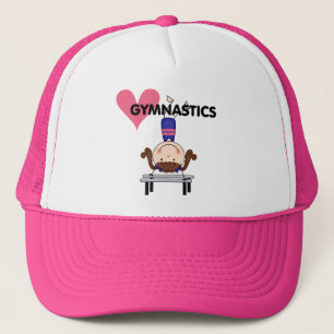 GYMNASTICS - Brunette Girl Handstands Trucker Hat