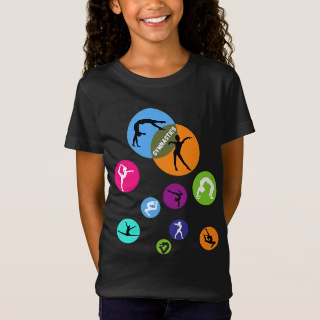 Gymnastics Bubble T-Shirt (Front)