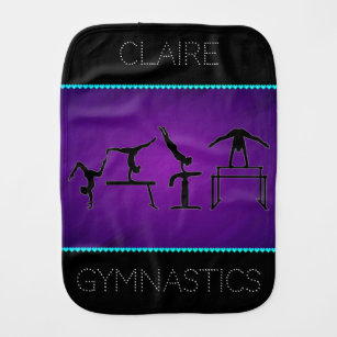 Gymnastics Burp Cloth