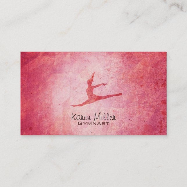 Gymnastics Business Cards (Front)