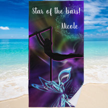 Gymnastics Butterfly Star of the Bars Personalised