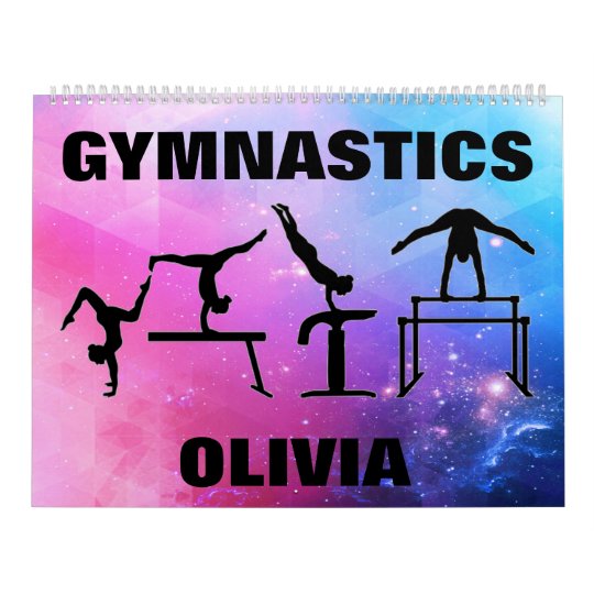 Gymnastics Calendar Zazzle.co.uk