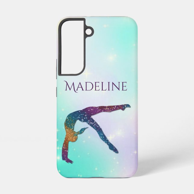 Gymnastics Cell Phone Case w/ Name of Gymnast (Back)