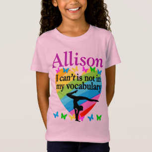 GYMNASTICS CHAMPION PERSONALIZED T SHIRT
