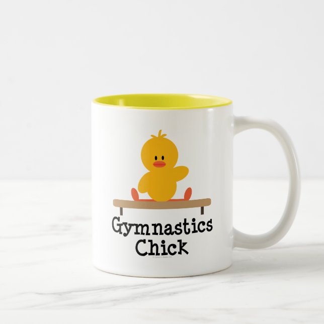 Gymnastics Chick Mug (Right)