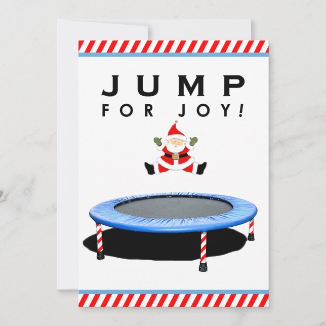 gymnastics Christmas cards (Front)
