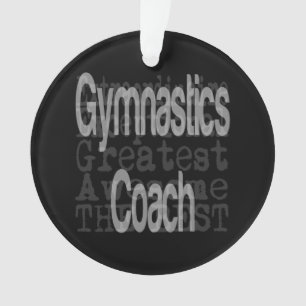 Gymnastics Coach Extraordinaire Ornament