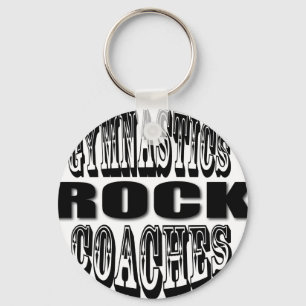 Gymnastics Coach Gift Key Ring