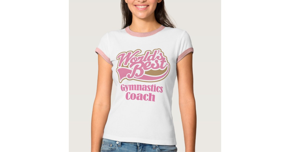 Gymnastics Coach Gift TShirt Zazzle