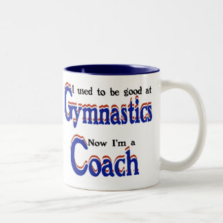 Gymnastics Coach Two-Tone Coffee Mug