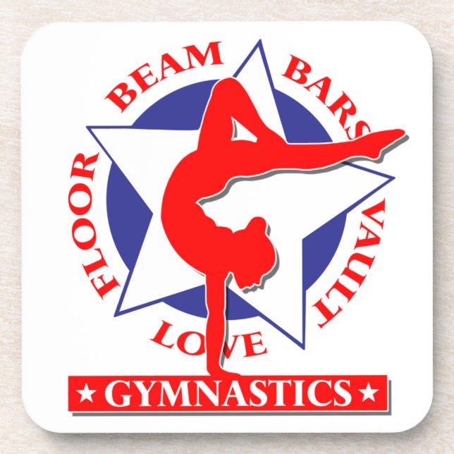 Gymnastics Coaster (Front)