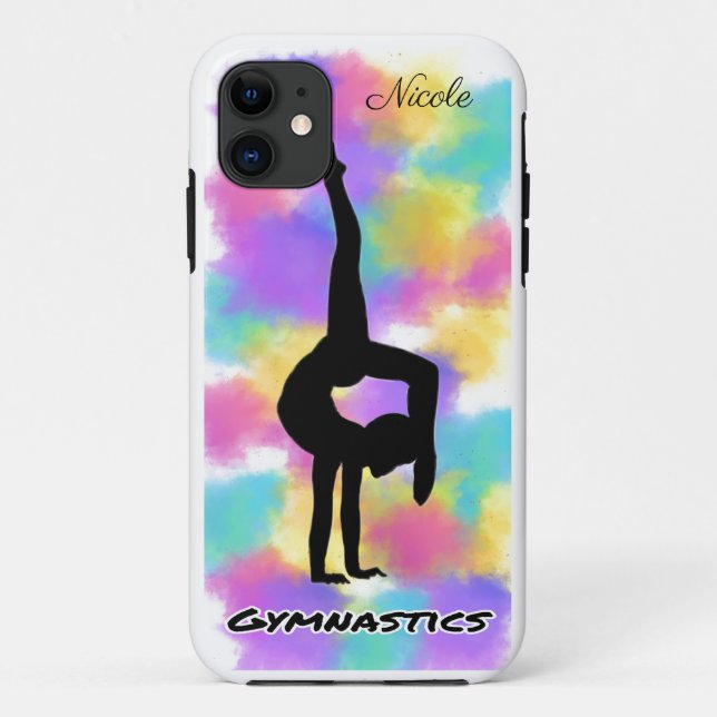 Gymnastics Colour Blast Case-Mate iPhone Case (Back)