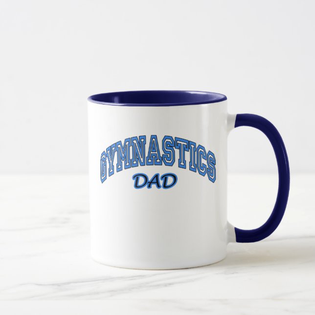 Gymnastics Dad Mug (Right)