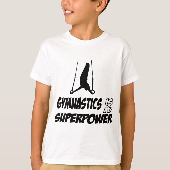 Gymnastics designs T-Shirt (Front)