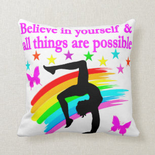 GYMNASTICS DREAMS COME TRUE CUSHION