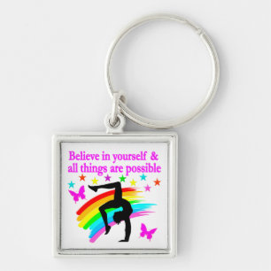 GYMNASTICS DREAMS COME TRUE KEY RING