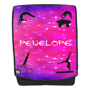 Gymnastics Events Personalised Backpack