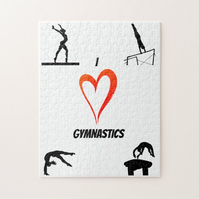 Gymnastics Events Puzzle (Vertical)