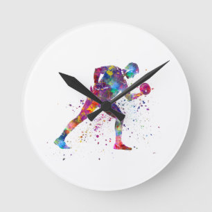 gymnastics exercise round clock