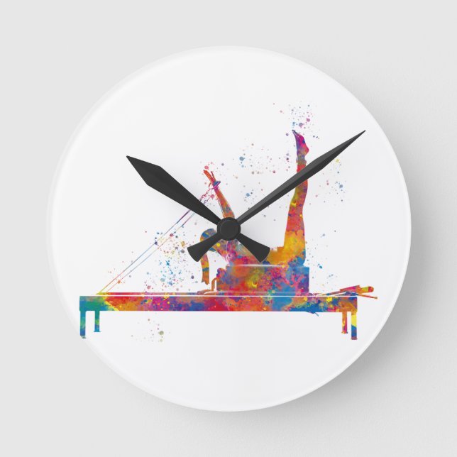 gymnastics exercise round clock (Front)