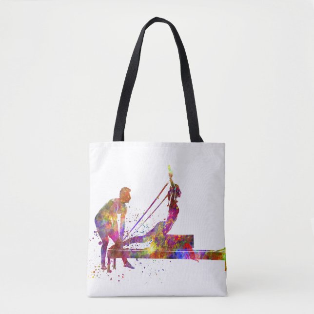 gymnastics exercise tote bag (Front)