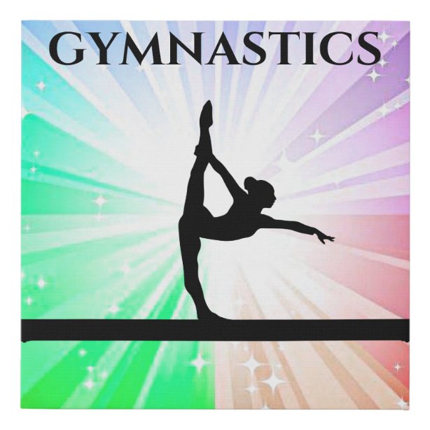 Gymnastics Canvas Prints & Wall Art Zazzle.co.uk