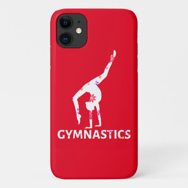 Gymnastics Flower Power Handstand    Case-Mate iPhone Case (Back)