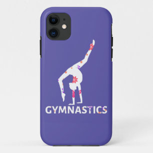 Gymnastics Flower Power Handstand iPhone 11 Case
