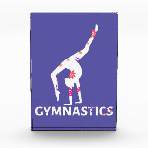 Gymnastics Flower Power Handstand  Photo Block