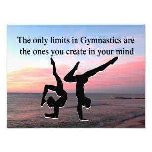 GYMNASTICS FOREVER PHOTO PRINT